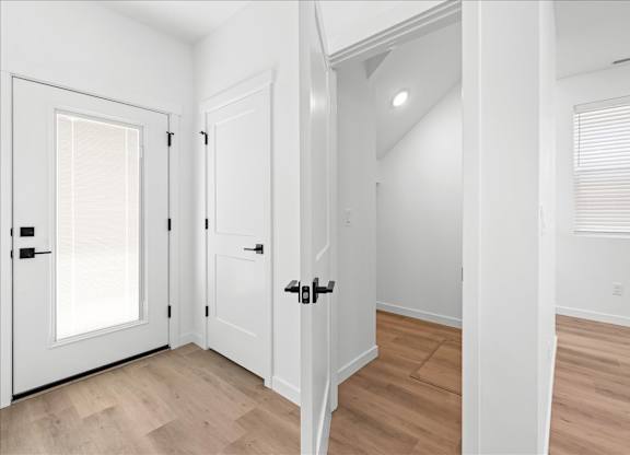 Closet View at Alante Homes at Spring Run, Caldwell