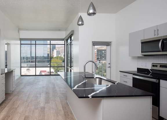 Kitchen Appliances at SevenO2 Main Apartments, Salt Lake City, Utah