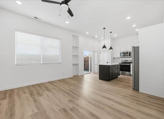 Spacious kitchen at Alante Homes at Spring Run, Caldwell, ID