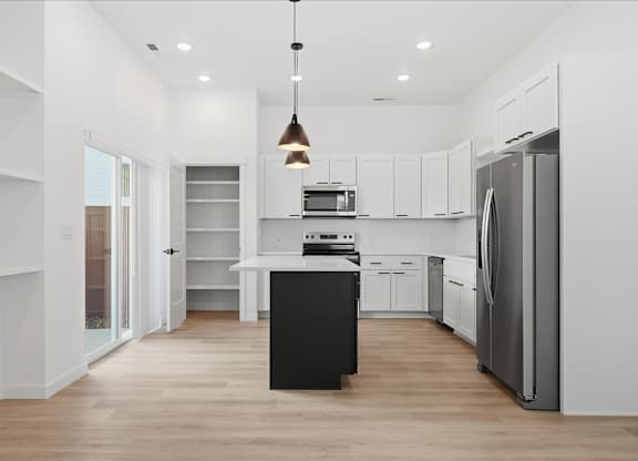 Spacious and well equipped kitchen at Alante Homes at Spring Run, Caldwell, ID