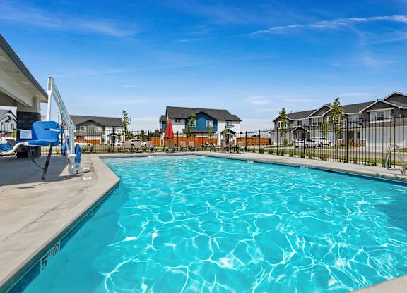 Pool View at Alante Homes at Lake Hazel, Boise, ID