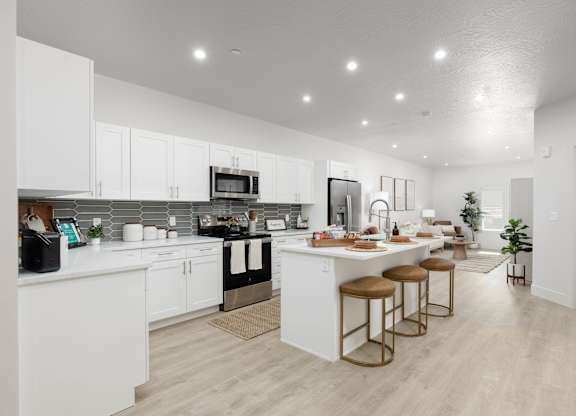 Bright Kitchen at The Vue At Desert Color, St. George, Utah