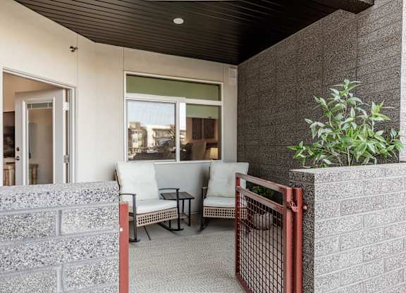 Outdoor Porch at The Vue At Desert Color, St. George