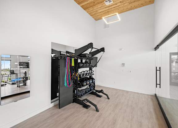 Gym at Alante Homes at Spring Run, Caldwell, Idaho