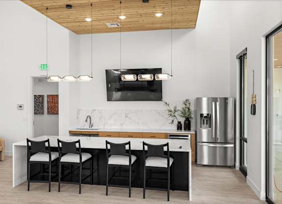 Modern Kitchen at Alante Homes at Spring Run, Caldwell