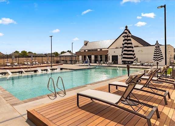 Pool With Sundecks at Alante Homes at Spring Run, Idaho, 83607