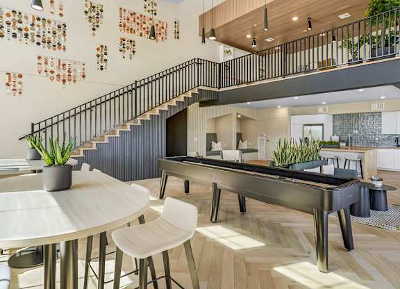 Modern Dining Room at Solhavn Apartments, Utah