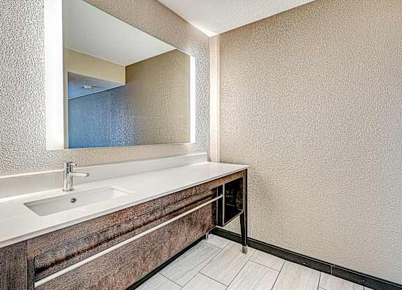 Bathroom at Avia Lofts at Founders Road, Indianapolis, Indiana