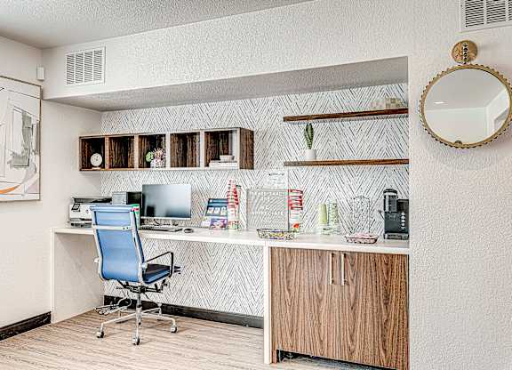 Home Office at Avia Lofts at Founders Road, Indiana, 46268