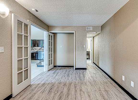 Modern Bedroom at Avia Lofts at Founders Road, Indianapolis, Indiana