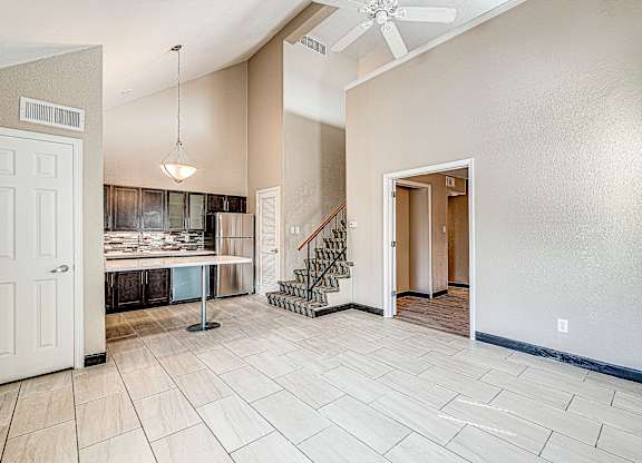 Open Living Room at Avia Lofts at Founders Road, Indianapolis, IN