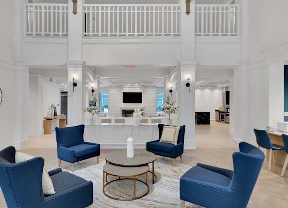 Lobby at AVIA Apartments On Alpha, Dallas, TX
