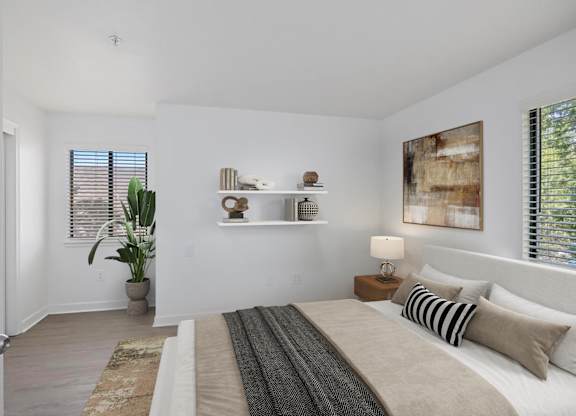 Airy Bedroom at Avia Apartments on College Blvd (Overland Park), Kansas