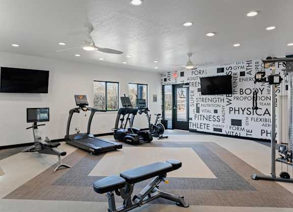 Fitness Center at Avia Apartments on College Blvd (Overland Park), Kansas, 66210