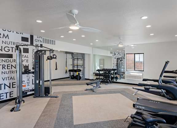 Community Gym at Avia Apartments on College Blvd (Overland Park), Kansas