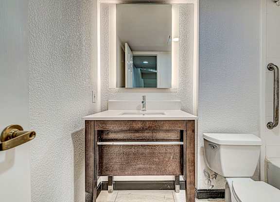 Contemporary Bathroom at Avia Lofts at Founders Road, Indiana, 46268