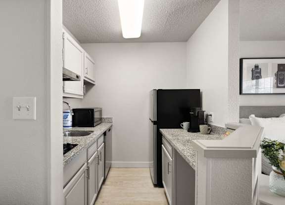 Modern Kitchen at AVIA North Shore Apartments, Indiana, 47130