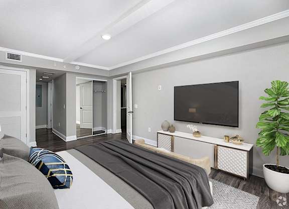 Bedroom at Avia Apartments at Reedy Creek, Kissimmee, FL, 34747