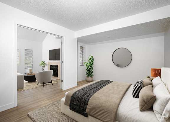 Gorgeous Bedroom Designs at AVIA Lofts on Victors Way, Ann Arbor, 48108