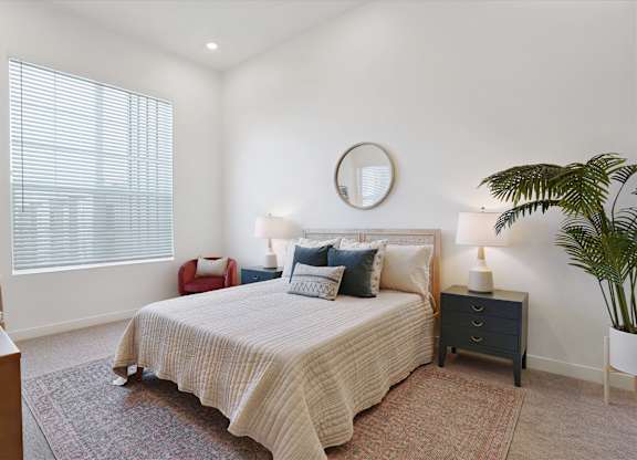 Bedroom with Bed at Solhavn Apartments, Utah, 84003