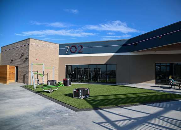 outside gym at SevenO2 Main Apartments, Salt Lake City, Utah