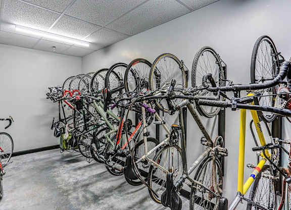 Main bike at SevenO2 Main Apartments, Utah