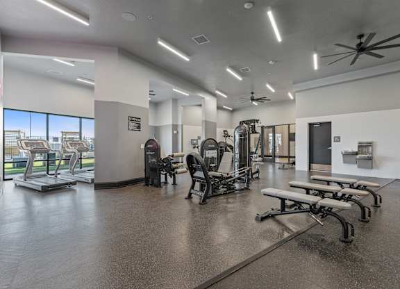 Gym at SevenO2 Main Apartments, Salt Lake City, UT, 84101