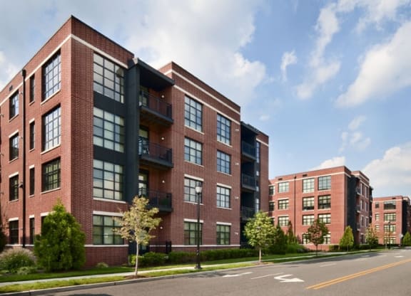 Exterior photo of The Sheffield at Englewood Apartments