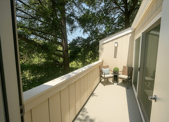 Large Balcony And Patio at Hamilton Woods, Novato California