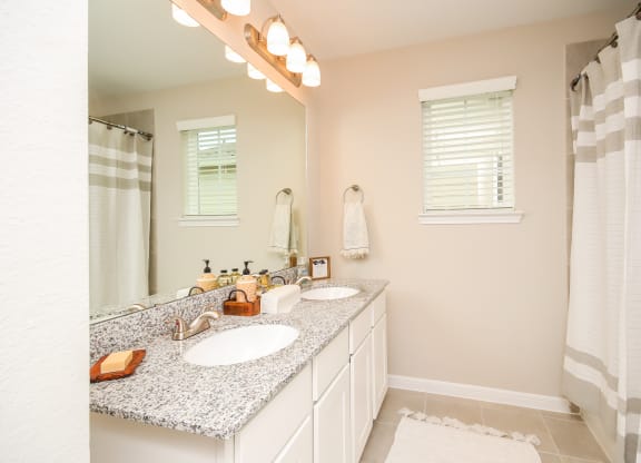 Modern Bathroom Fittings at Pradera Oaks, Bonney, Texas