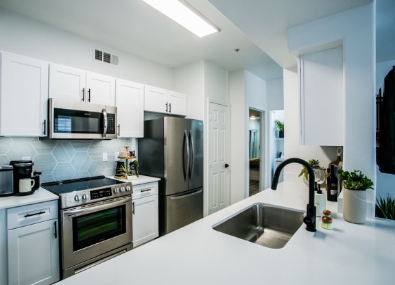 The Presley at Whitney Ranch Model Kitchen