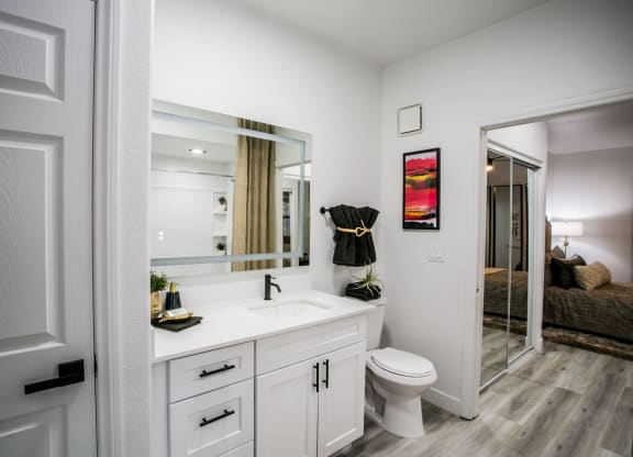 The Presley at Whitney Ranch Model Bathroom