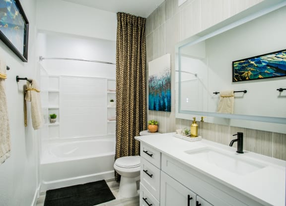 The Presley at Whitney Ranch Model Bathroom