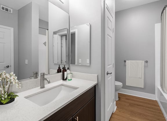 Cyan at Green Valley Apartments Model Bathroom