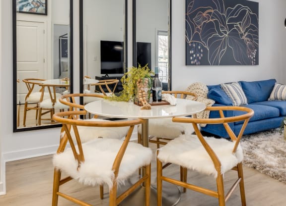Midtown 205 Model Dining Area