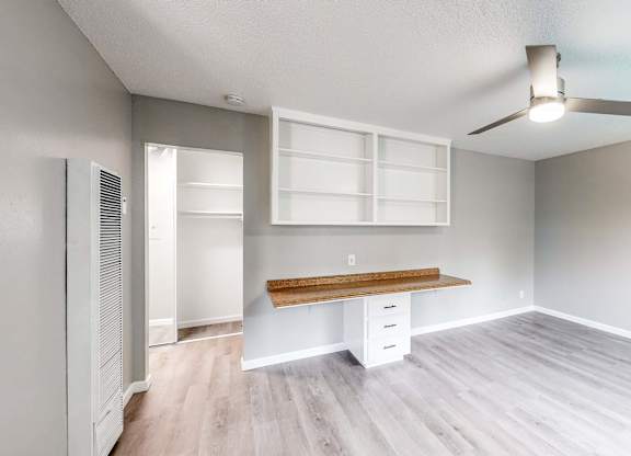 Empty Bedroom at Pennsylvania Place, Davis, CA