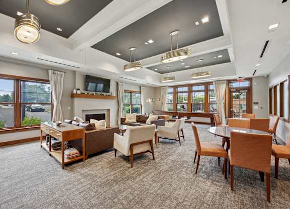 Spacious Living Room at Heritage Court, Ewing, NJ