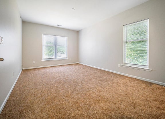 Large bedrooms with high ceilings  at Heritage Court, Ewing, 08628