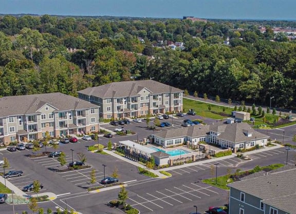Aerial View at Heritage Court, Ewing, 08628