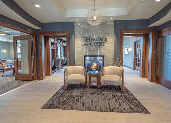 Lobby Area at Heritage Court, New Jersey
