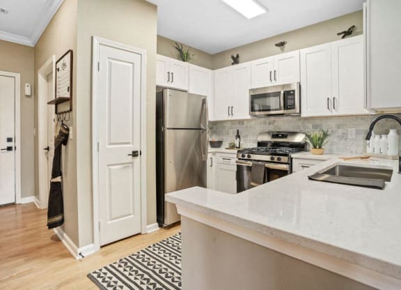 Fully Equipped Kitchen at Harper's Crossing, Langhorne, Pennsylvania