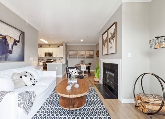 Living Room at Harper's Crossing, Pennsylvania