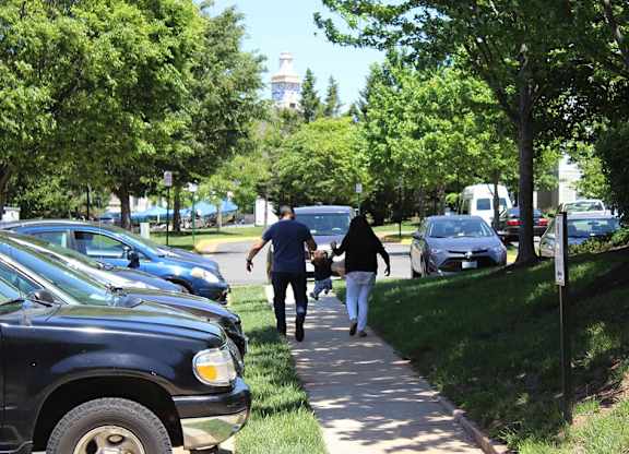 Parking is provided for Coppermine Run residents.