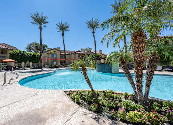 Tresa at Arrowhead Apartments Pool Area and Landscaping