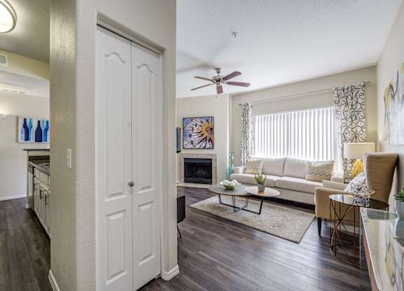 Tresa at Arrowhead Apartments Model Living Room