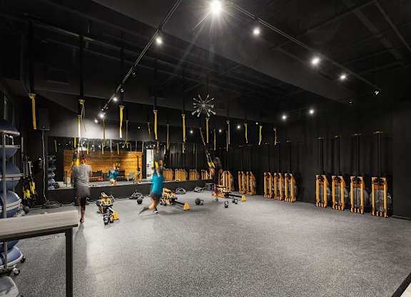 Fitness Center With Modern Equipment at The '68, San Antonio, TX