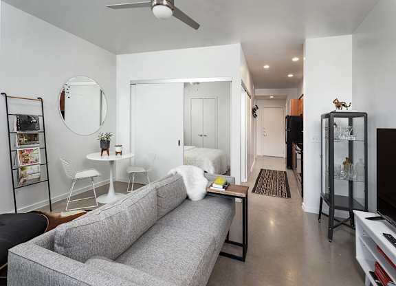 Soft and Refreshing Living Room at The '68, San Antonio, TX, 78205