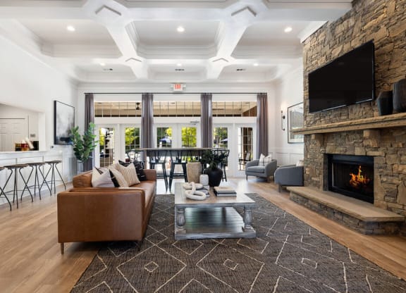 Clubhouse Lounge at Tradition at Stonewater, Cary, NC