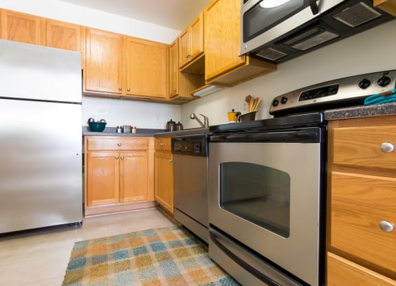 Kitchen at Elme Watkins Mill, Gaithersburg, MD