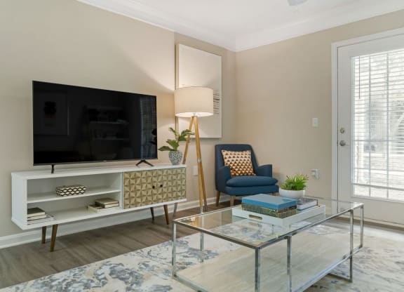 Living Room at Elme Dulles, Herndon, VA
